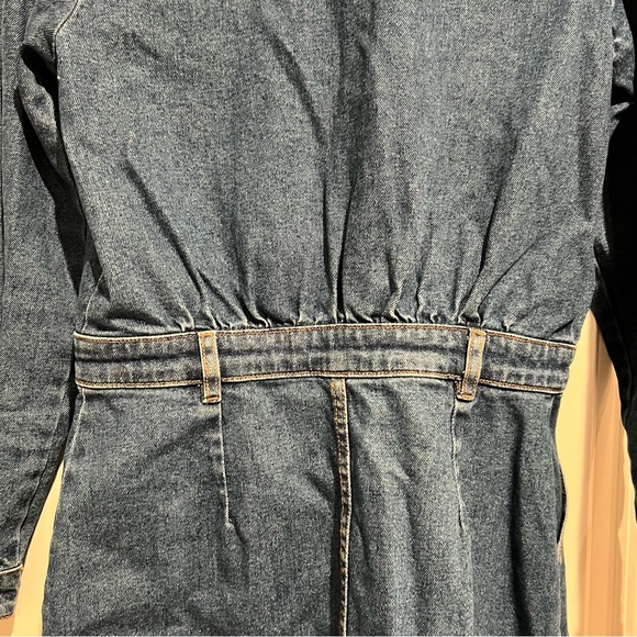 Sézane Denim Long-Sleeve Dress – Size EU 38 / US 6 – NWT - Picture 7 of 15